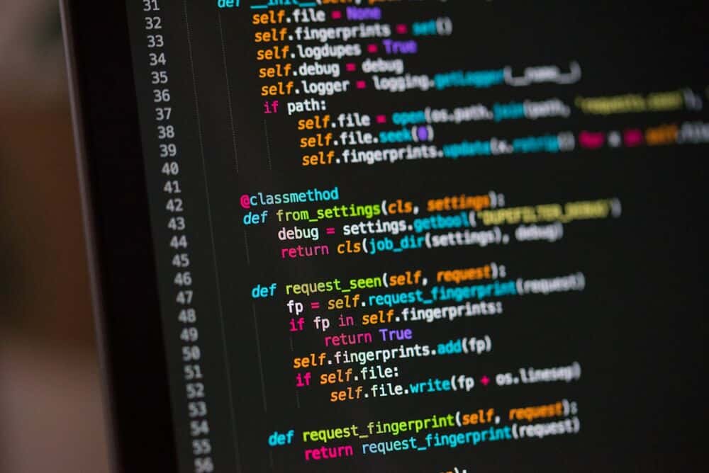 Interface applicative en cours de test