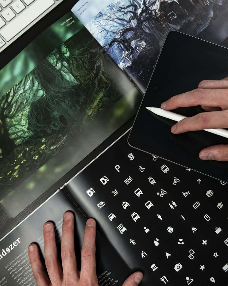 Paramétrage d'un outil métier sur un ordinateur portable