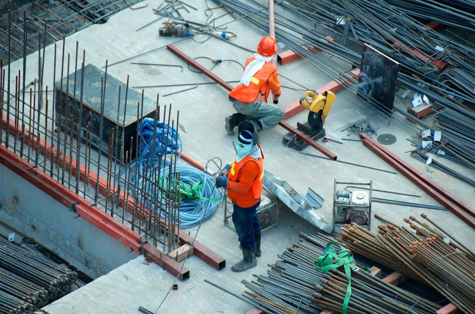 Travaux d'infrastructure routière